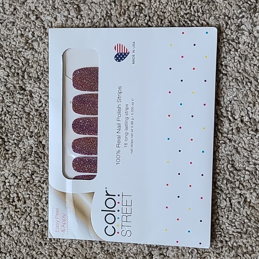 Color Street Nail Black Cherry Bonbon - Picture 3 of 4